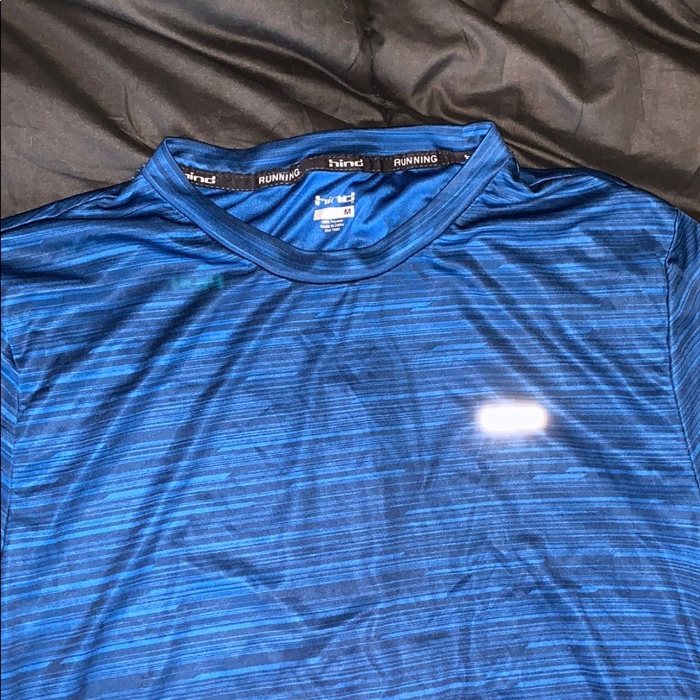 Hind Medium Navy Blue Workout Shirt